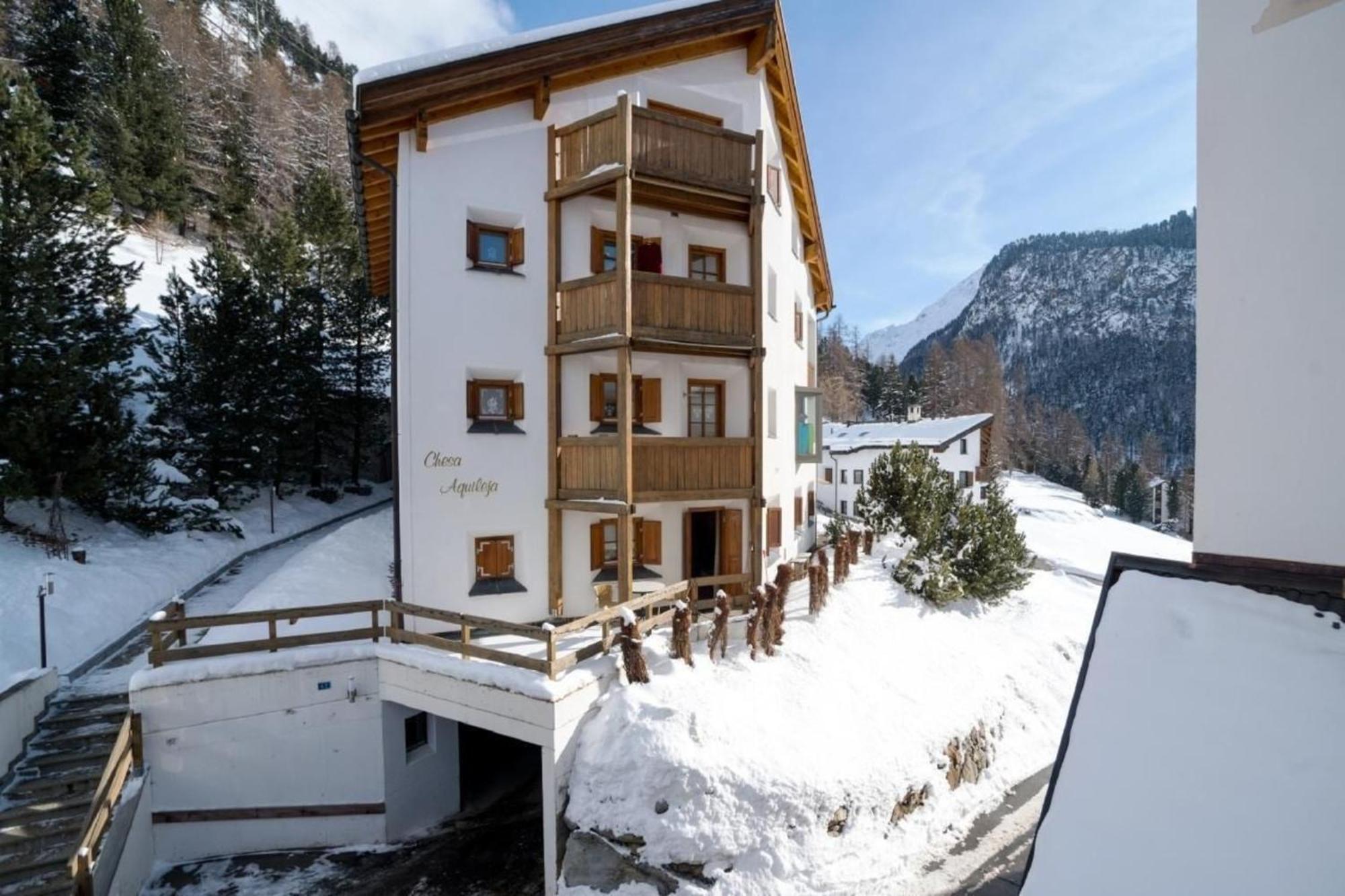 Chesa Aquileja Trueb Neu "Bergbahnen All Inklusiv" Im Sommer Pontresina Extérieur photo